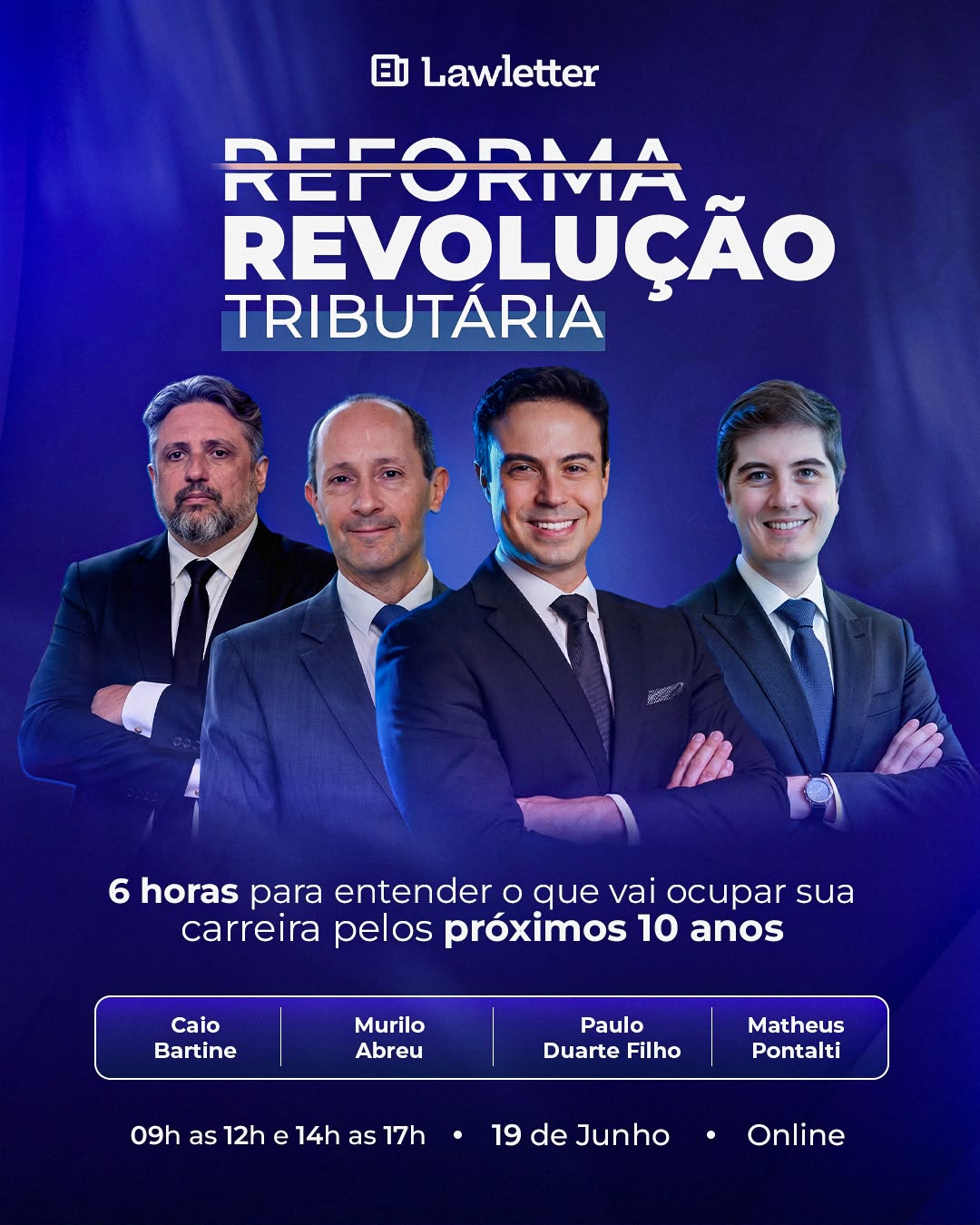 Revolução Tributária - evento online da Lawletter
