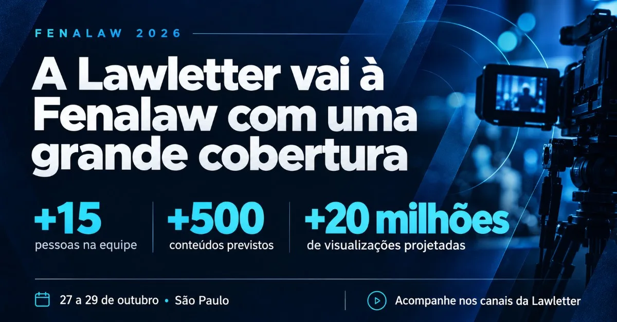 Lawletter anuncia a maior cobertura de sua história na Fenalaw 2026