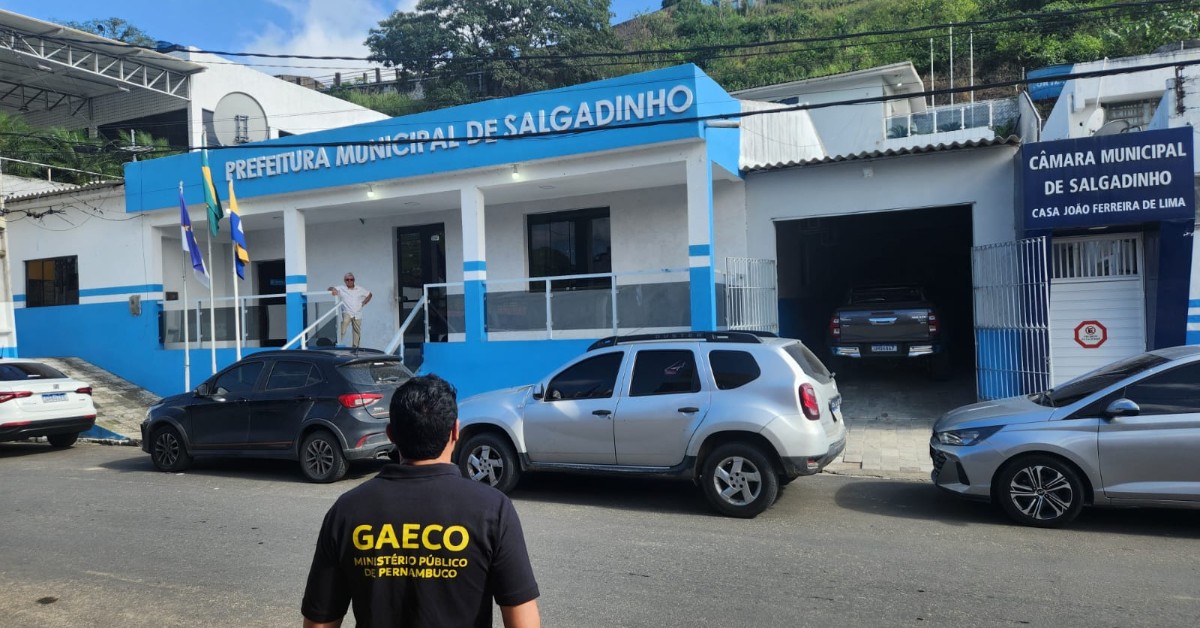 GAECO/PE deflagra Operação Dinastia contra corrupção em Salgadinho