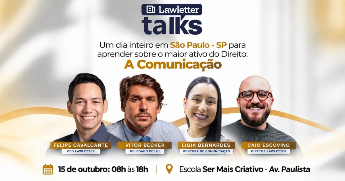 Lawletter promove encontro presencial sobre comunicação e autoridade no Direito