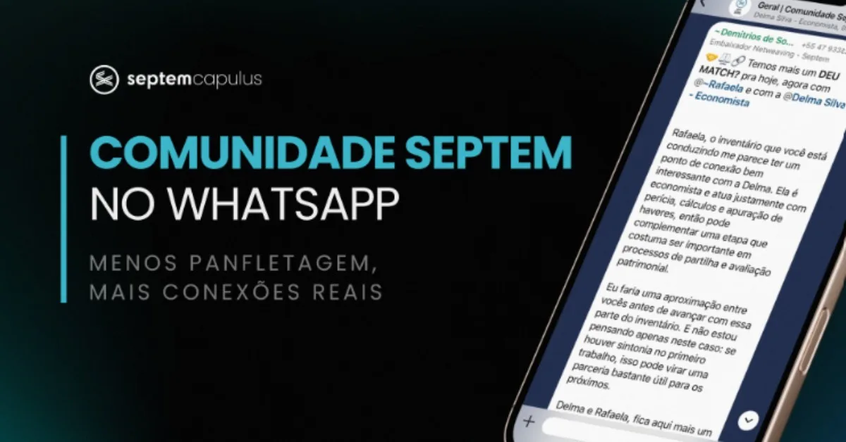 Septem Capulus reúne oportunidades de trabalho e networking para profissionais do Direito