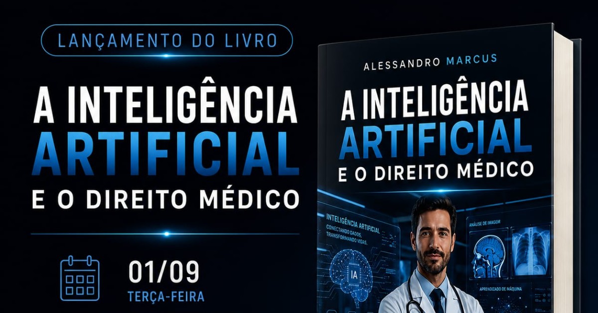 Livro sobre inteligência artificial no direito médico tem lançamento no Rio