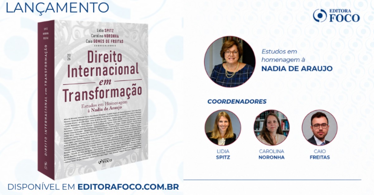 Editora Foco lança obra em homenagem aos 40 anos de magistério de Nadia de Araujo