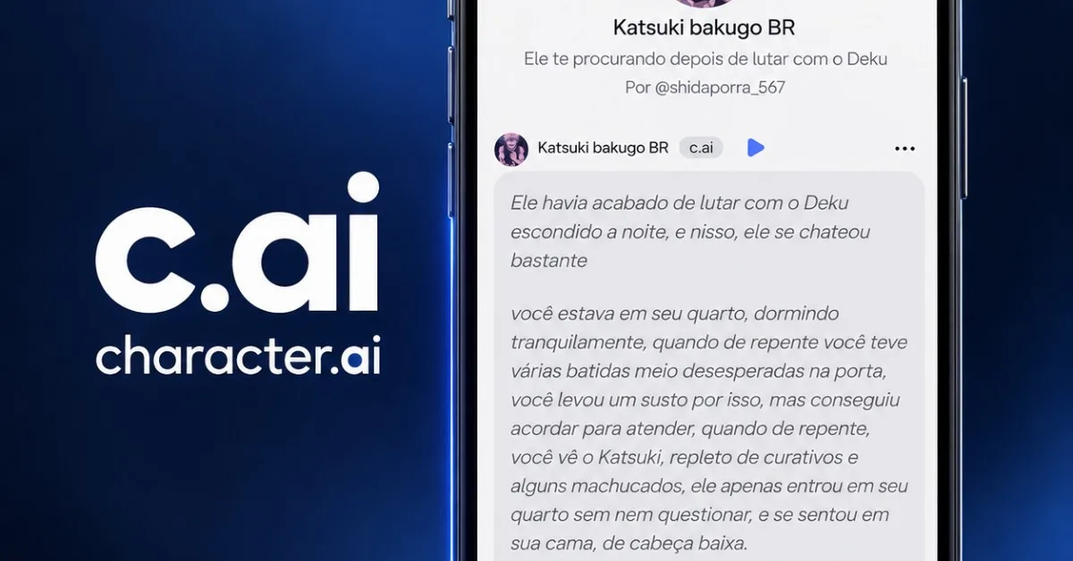 Character.AI protocola pedido de recuperação judicial nos Estados Unidos
