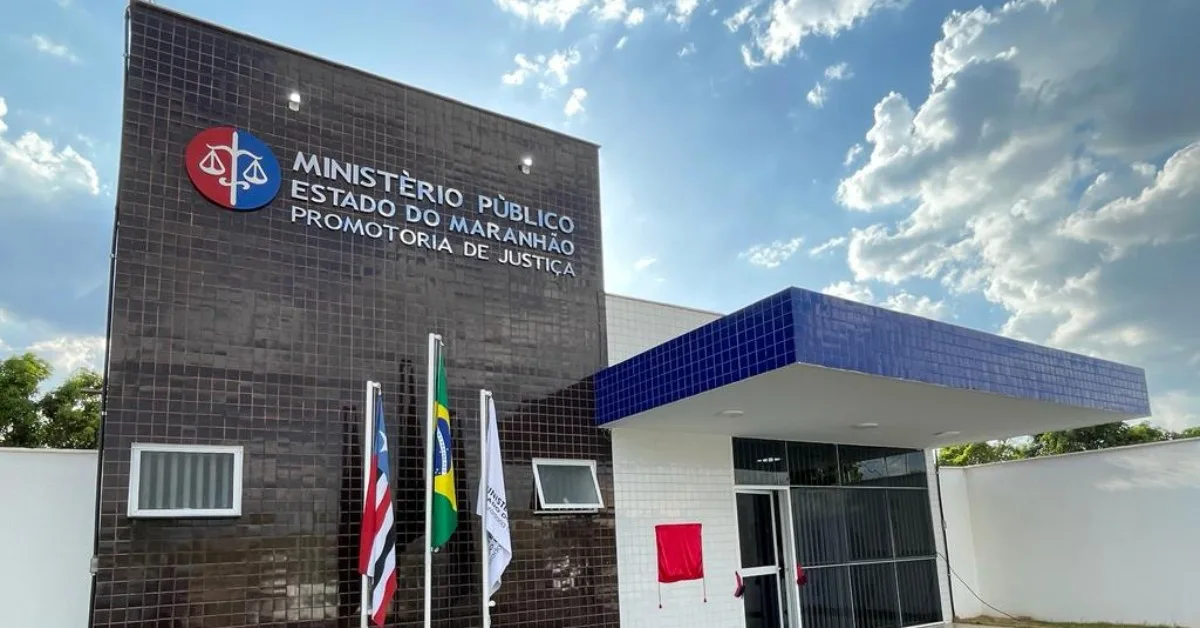 Fachada institucional do Ministério Público do Estado do Maranhão.