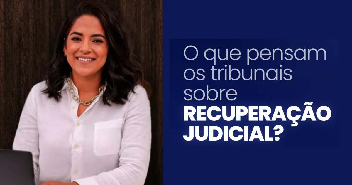 DIP deve criar valor e não empurrar crise irreversível, diz a juíza Nathalia Viana