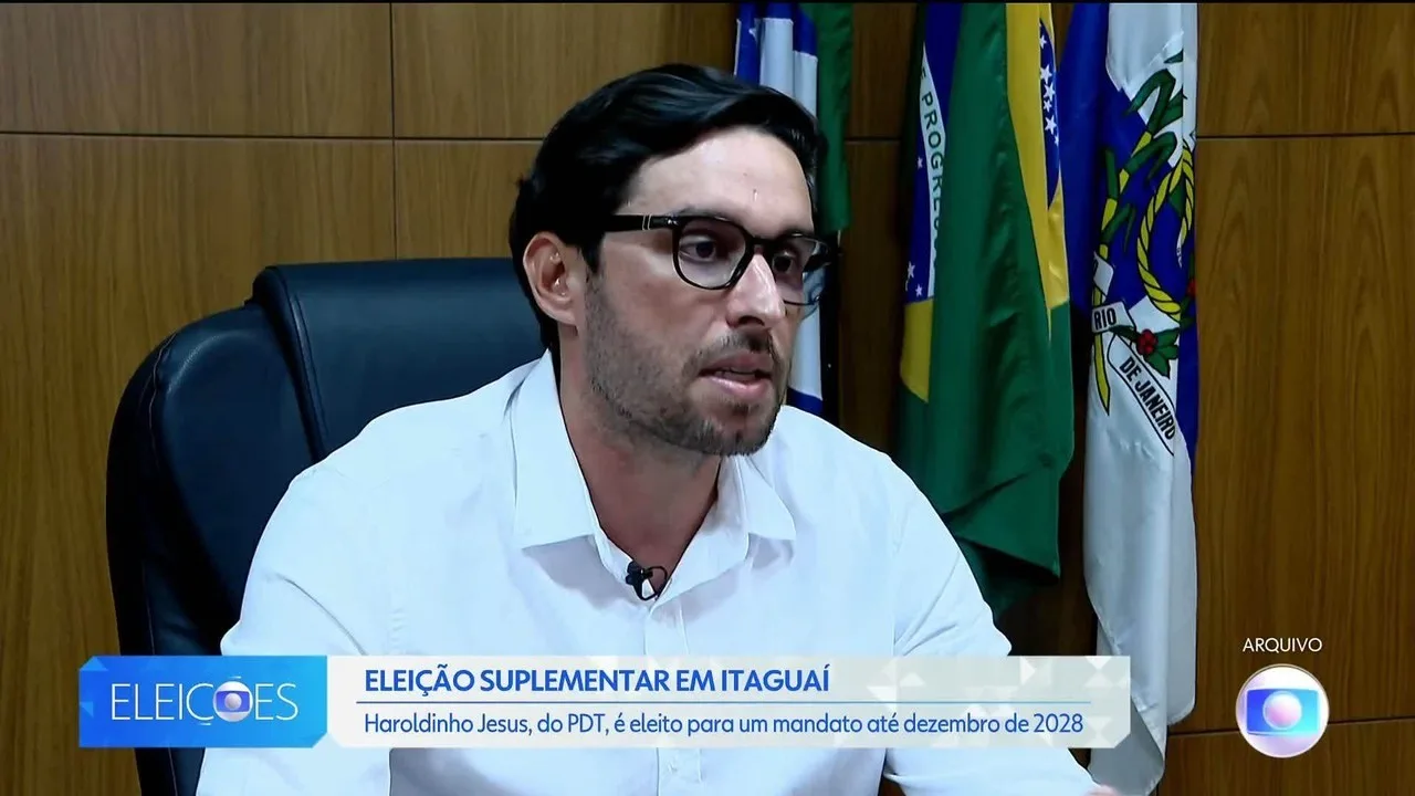 Haroldinho é eleito prefeito de Itaguaí em eleição suplementar