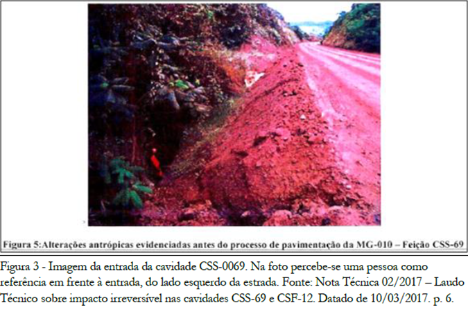 Justiça condena DER-MG e Estado de Minas Gerais por danos a cavernas