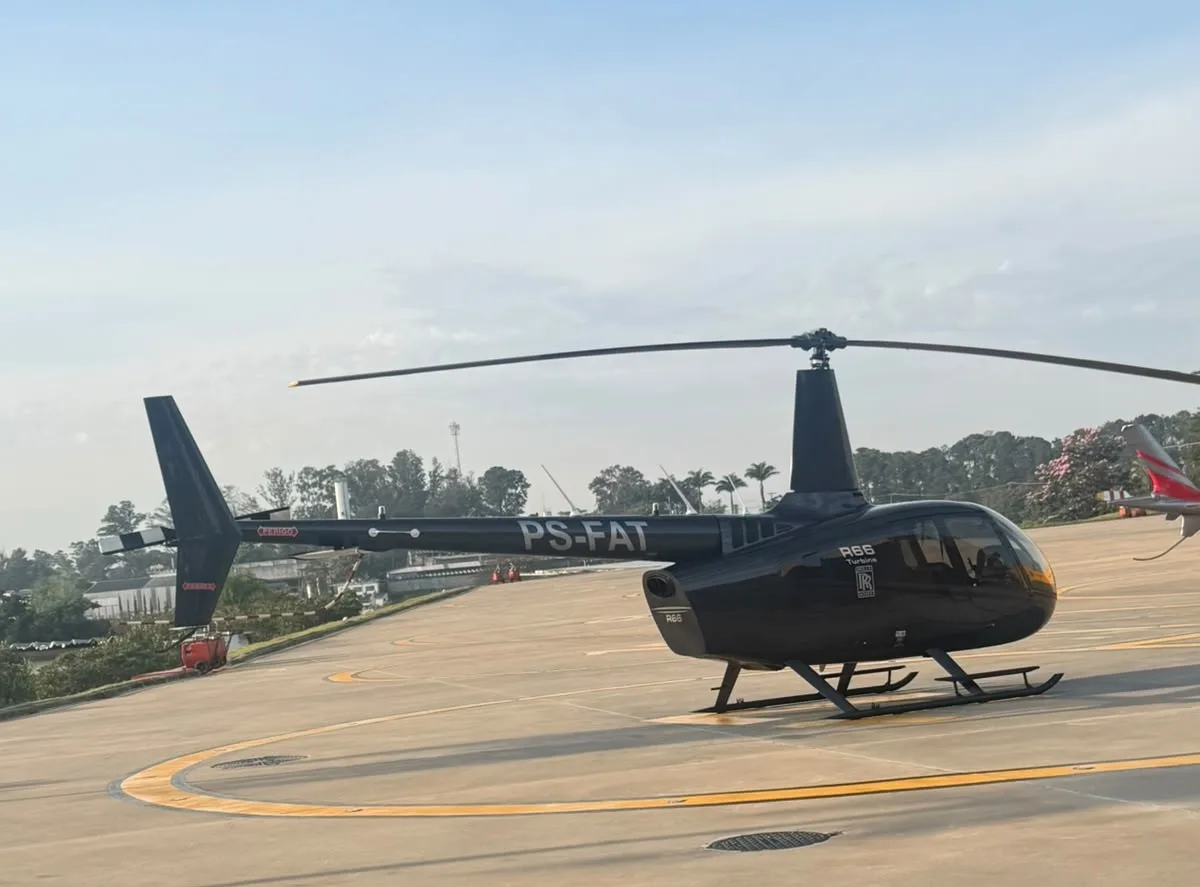 MP-SP apreende helicóptero de R$ 10 milhões em golpe de pirâmide