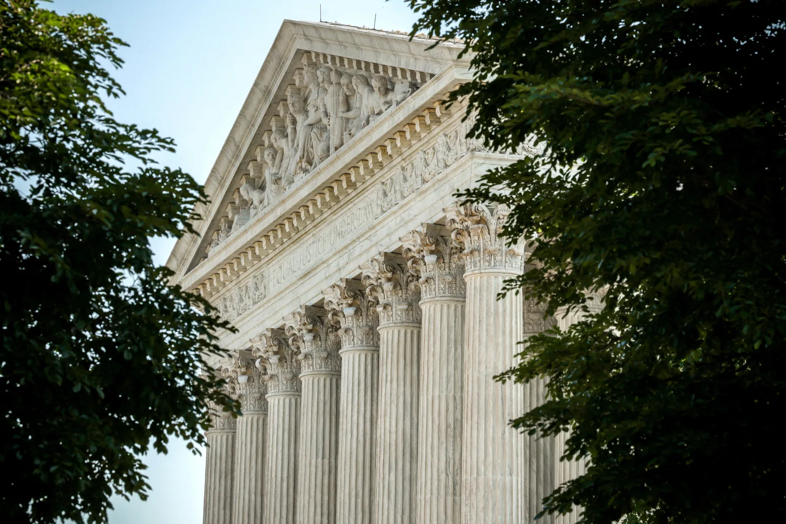 Fachada da Suprema Corte dos Estados Unidos