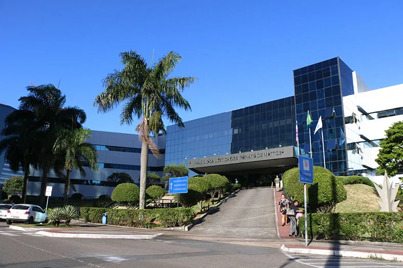 Fachada do Tribunal de Justiça do Espírito Santo
