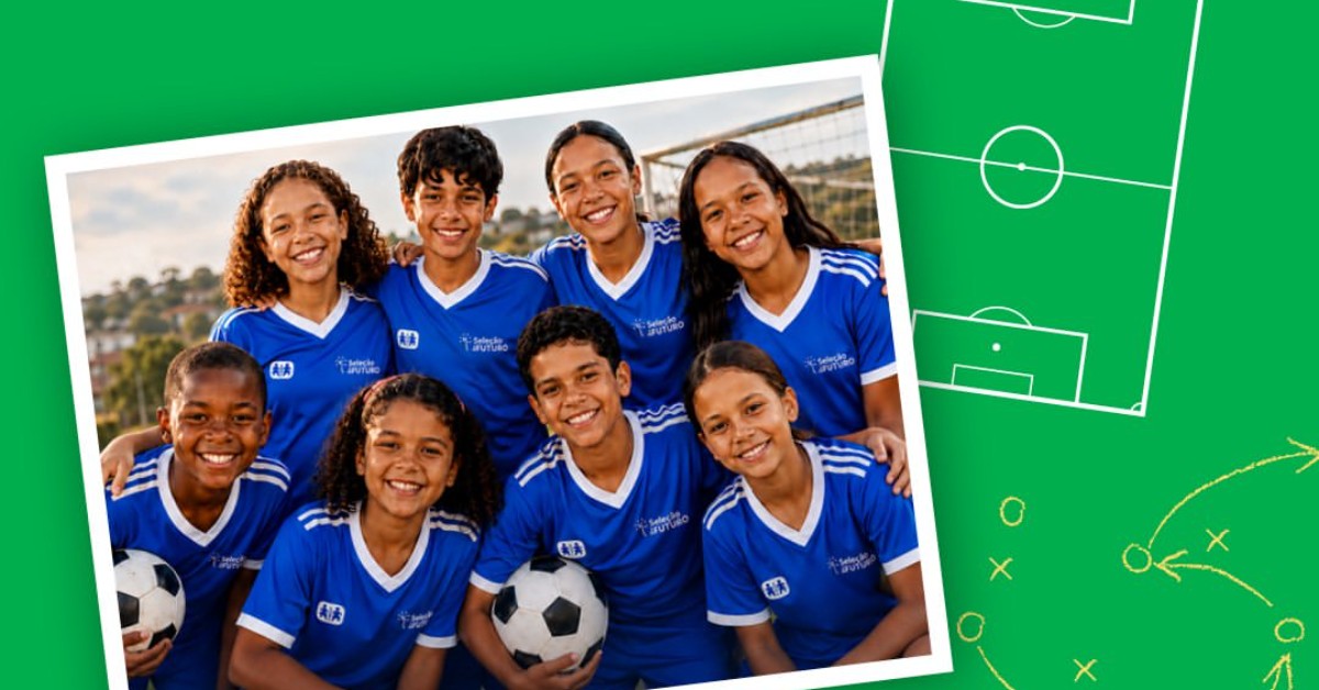 Aldeias Infantis SOS lança campanha que convoca torcida pela Seleção do Futuro