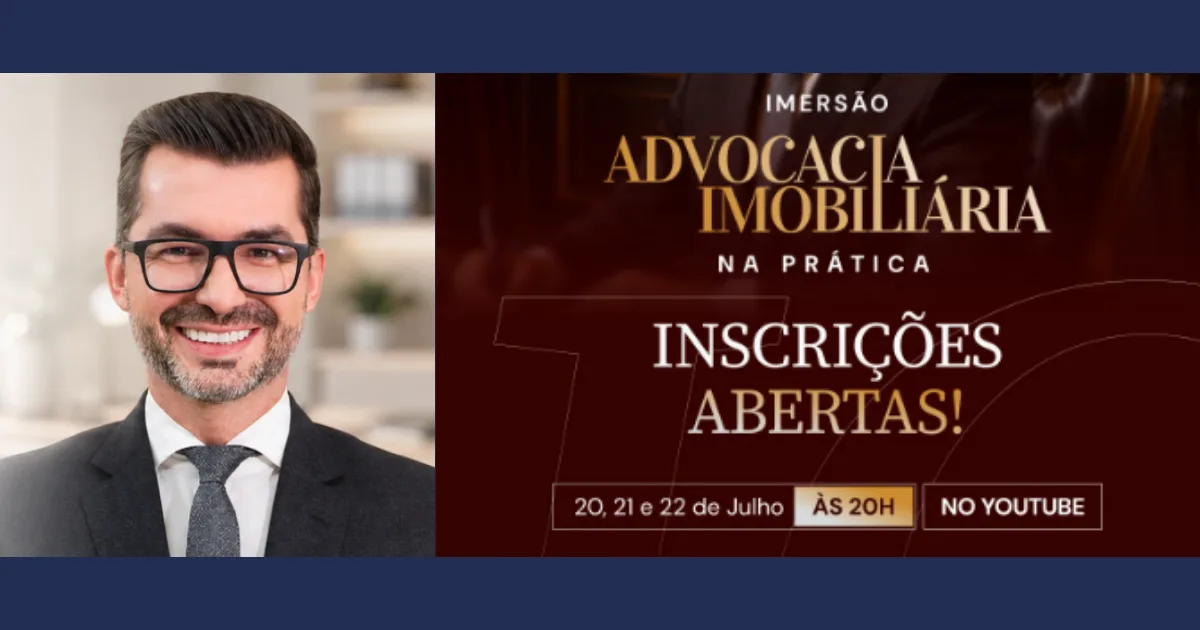 Ex-juiz de direito realiza evento inédito sobre Advocacia Imobiliária